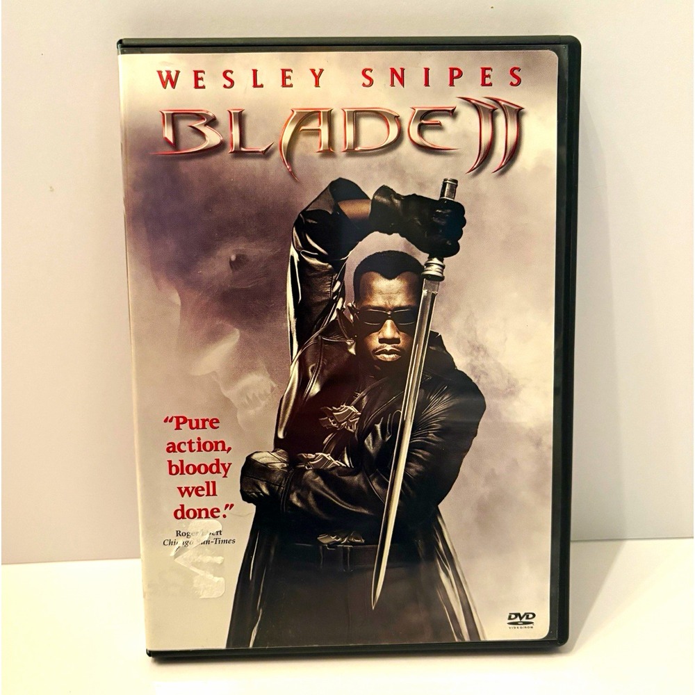 Blade II DVD Widescreen Closed Captioning Wesley Snipes Guillermo del Toro